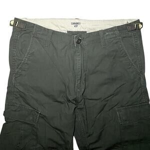 Carhartt - WIP Green Cargo Pants - 31x30 - Excellent